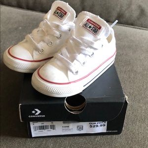 Toddlers Converse Size 6 - White